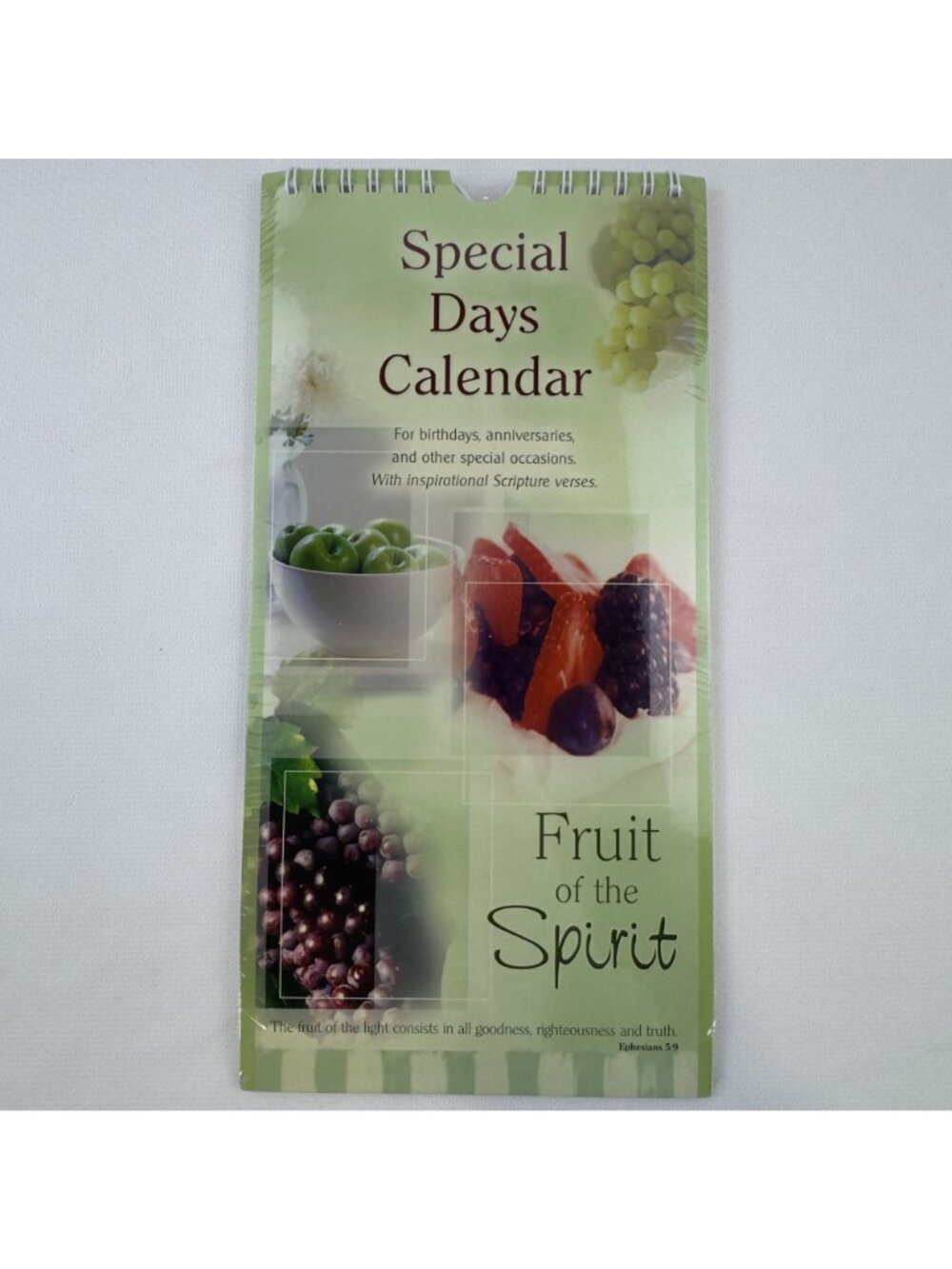 Special Days Calendar Set Of 3 Inspirational Scripture Verses Spiral-Bound NEW - Picture 2 of 12